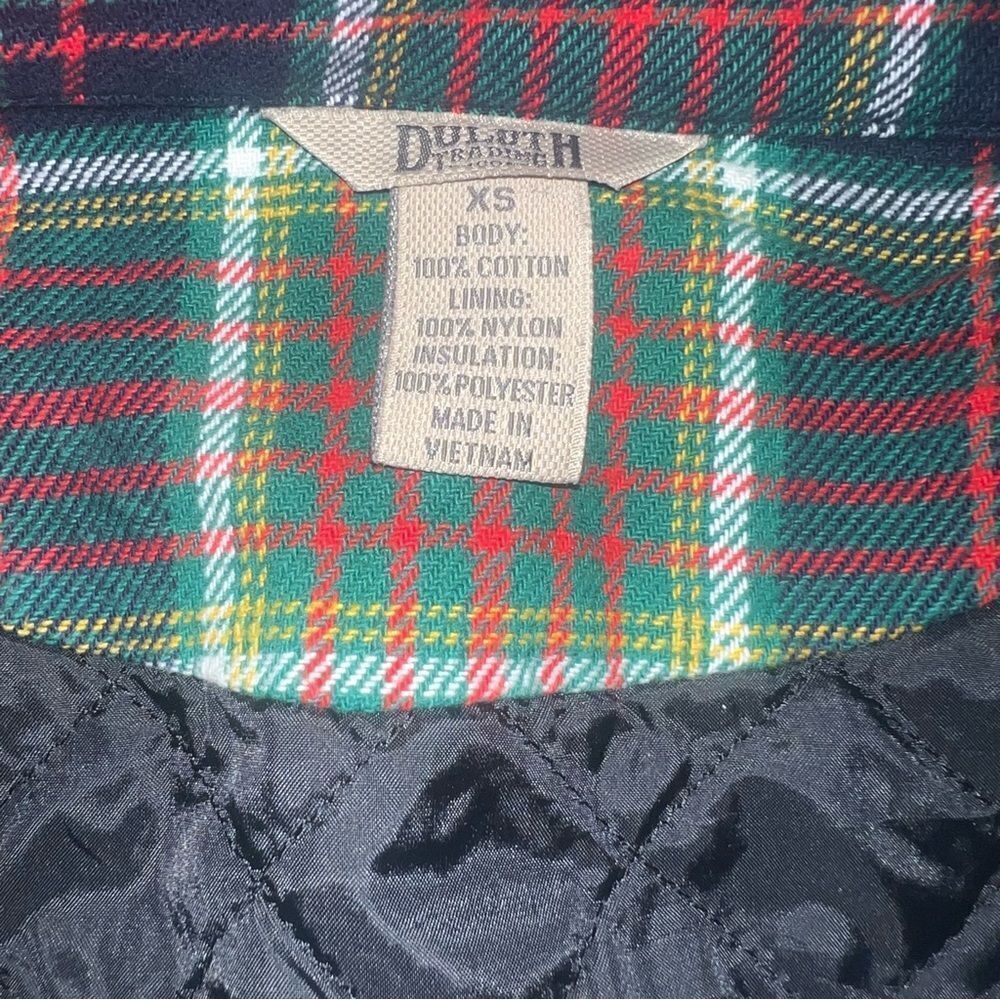 Duluth Trading Company Flapjack Plaid Flannel lined jacket - Picture 10 of 10